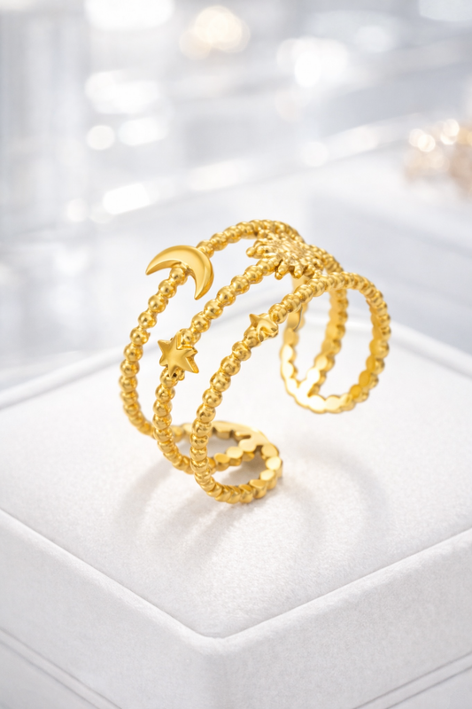 Celestia Trinity Ring